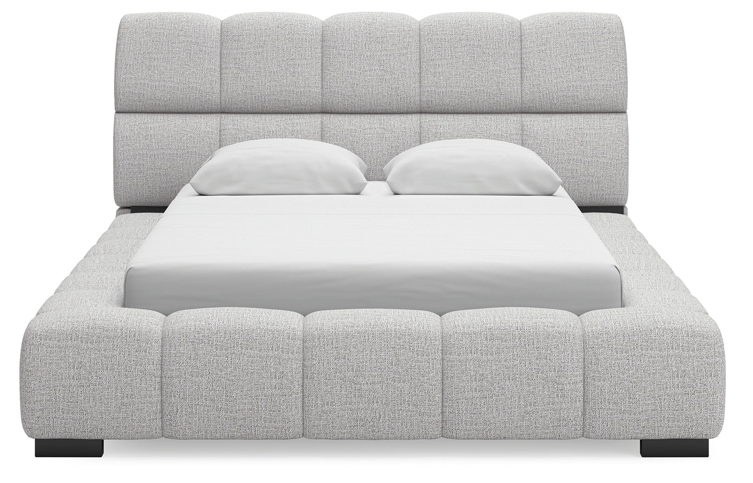 Grendusk Light Gray Queen Upholstered Bed - PCB584B1