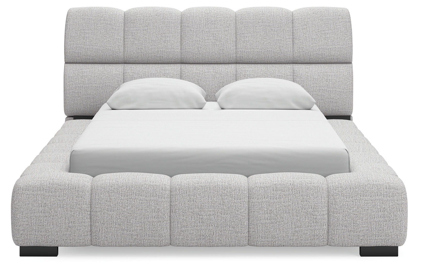Grendusk Light Gray Queen Upholstered Bed - PCB584B1