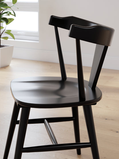 Gretlynn Black Dining Chair, Set of 2 - D501-02