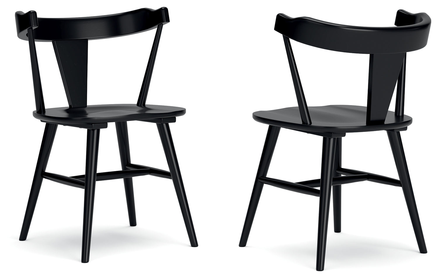 Gretlynn Black Dining Chair, Set of 2 - D501-02