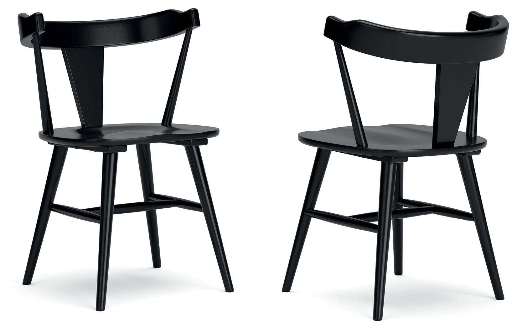 Gretlynn Black Dining Chair, Set of 2 - D501-02