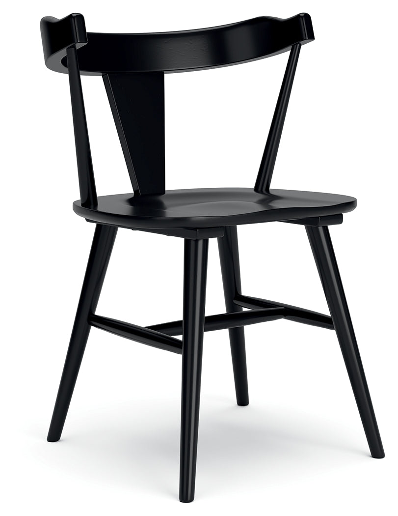 Gretlynn Black Dining Chair, Set of 2 - D501-02