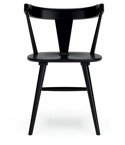 Gretlynn Black Dining Chair, Set of 2 - D501-02