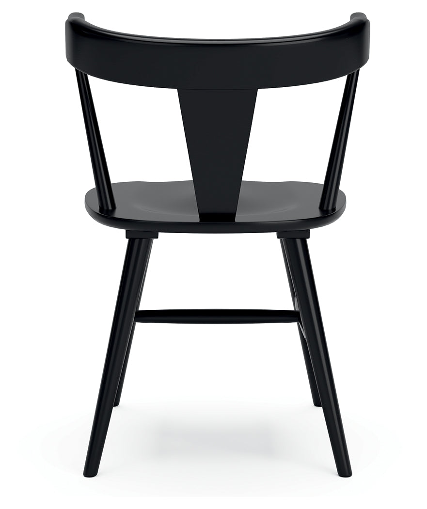Gretlynn Black Dining Chair, Set of 2 - D501-02