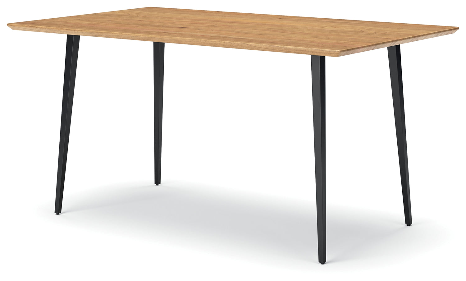 Gretlynn Black/Natural Dining Table - D501-25