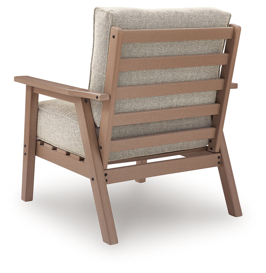 Grover Beach Driftwood Outdoor Lounge Chair with Cushion (Set of 2) - PCP422-820