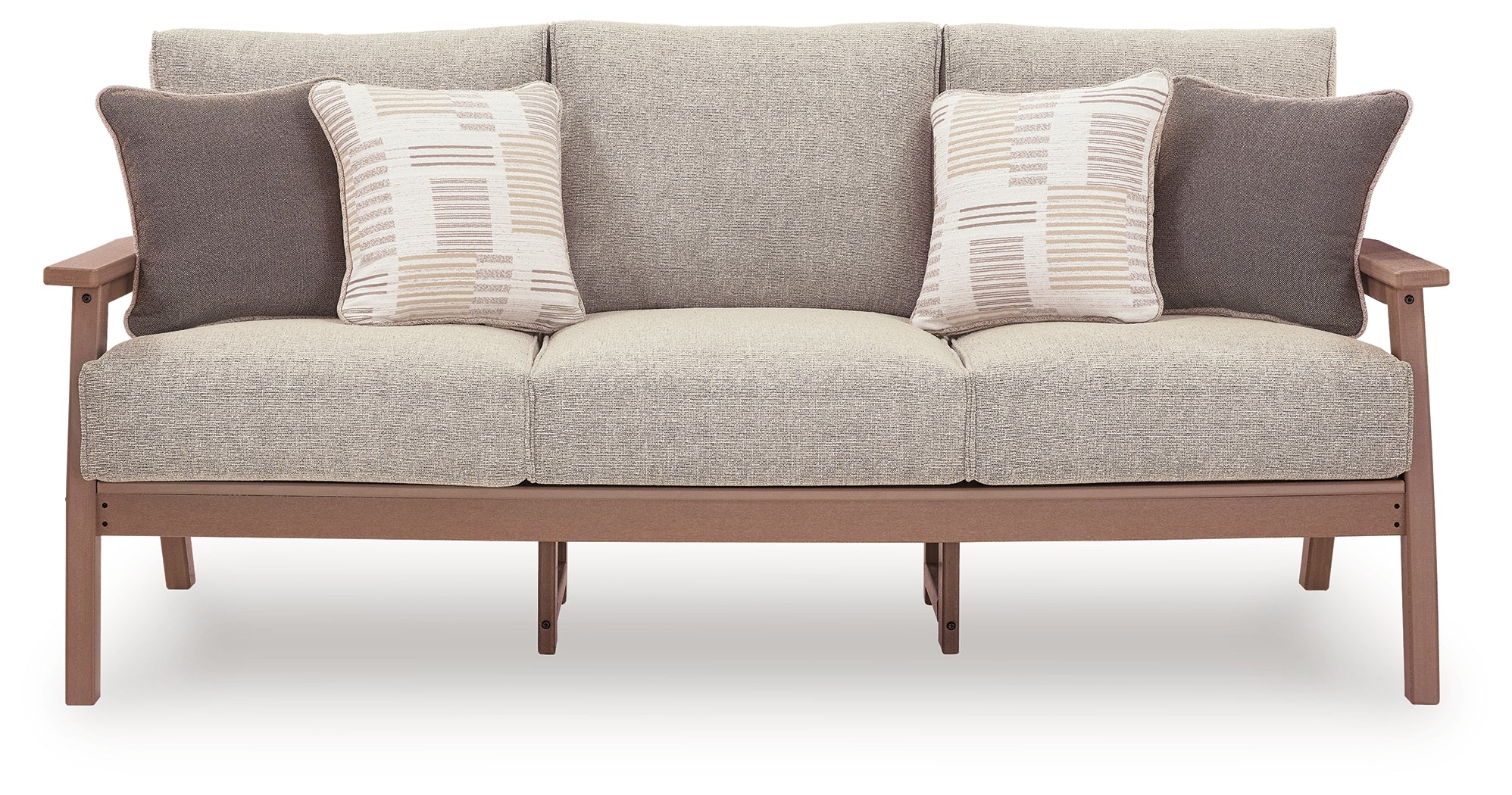Grover Beach Driftwood Outdoor Sofa with Cushion - PCP422-838