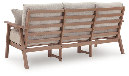 Grover Beach Driftwood Outdoor Sofa with Cushion - PCP422-838