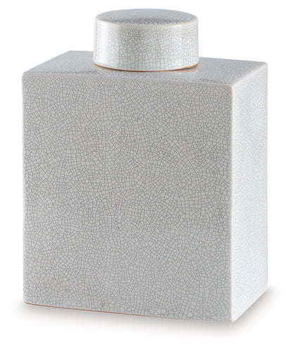 Haddworth Antique White Jar - A2000779