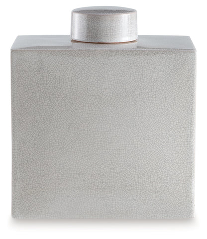 Haddworth Antique White Jar - A2000780