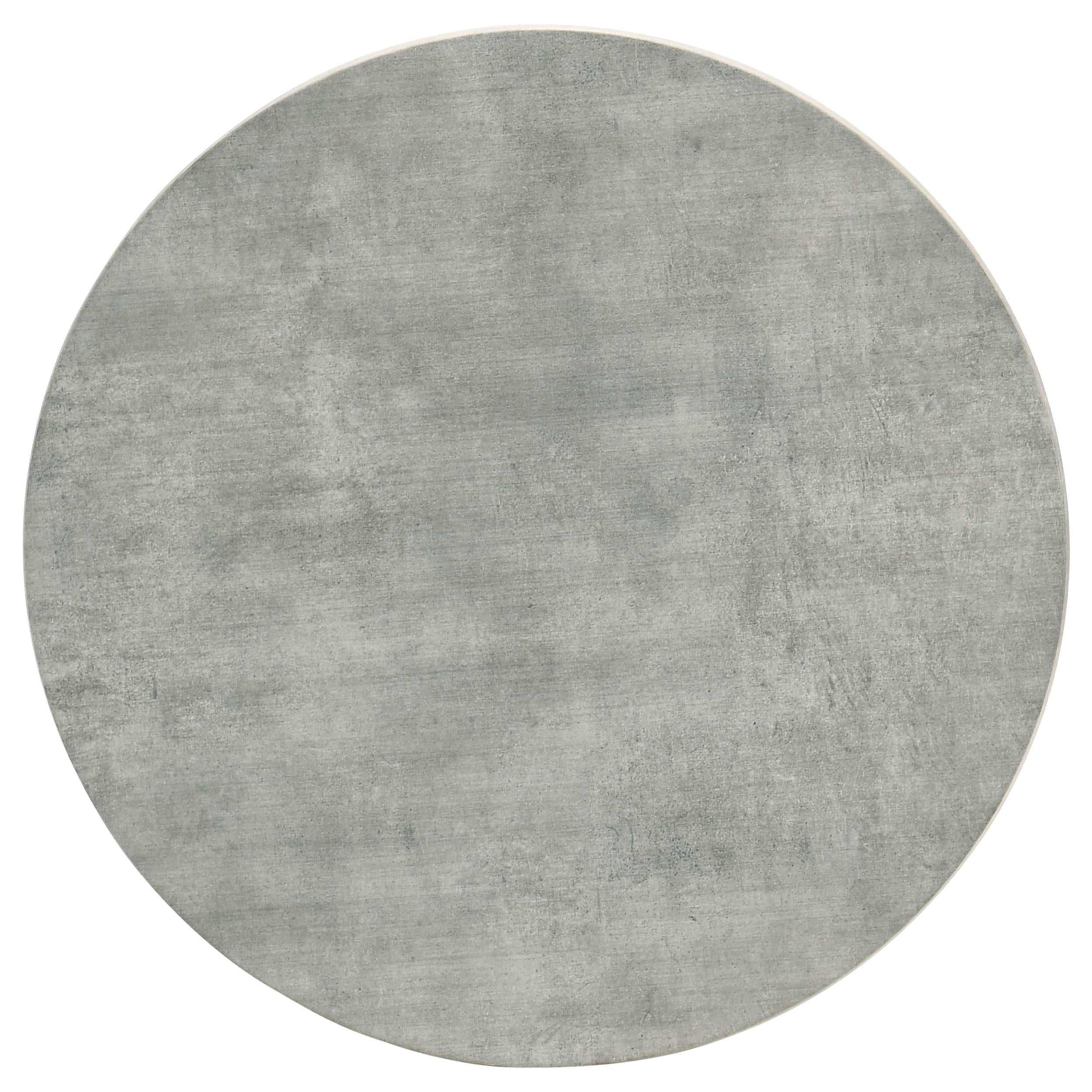 Hadi 2-piece Round SmartTop Coffee and End Table Set Cement - 736178-S2