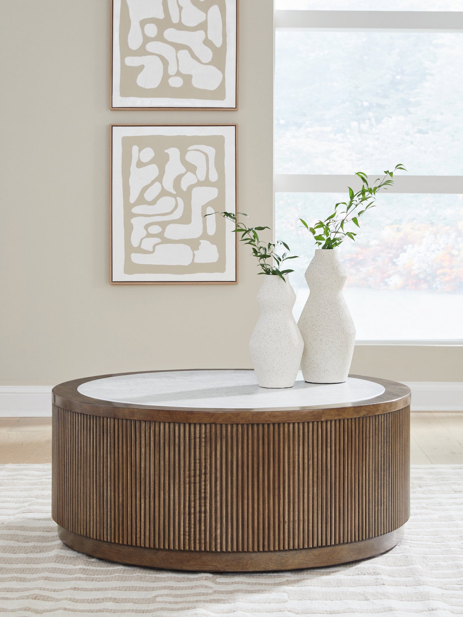 Hadonna Brown Coffee Table - T658-8