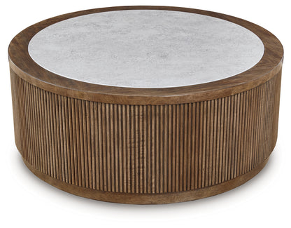 Hadonna Brown Coffee Table - T658-8