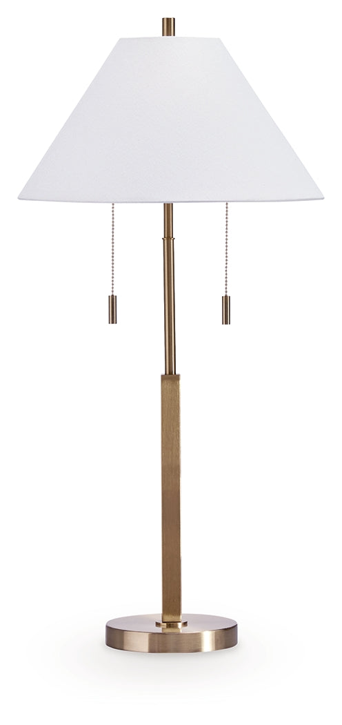 Haigwood Gold Finish Table Lamp - L208474