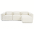 Haledon 3-Piece Sand Boucle Right Sectional Sofa - SEC04504002