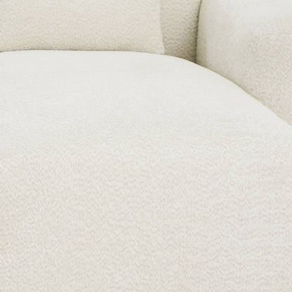 Haledon 3-Piece Sand Boucle Right Sectional Sofa - SEC04504002