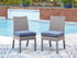 Half Moon Beach Blue/Gray Outdoor Side Chair with Cushion (Set of 2) - PCP418-601