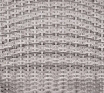 Half Moon Beach Outdoor Fire Pit Table and 4 Chairs in Gray from Ashley - Luna Furniture