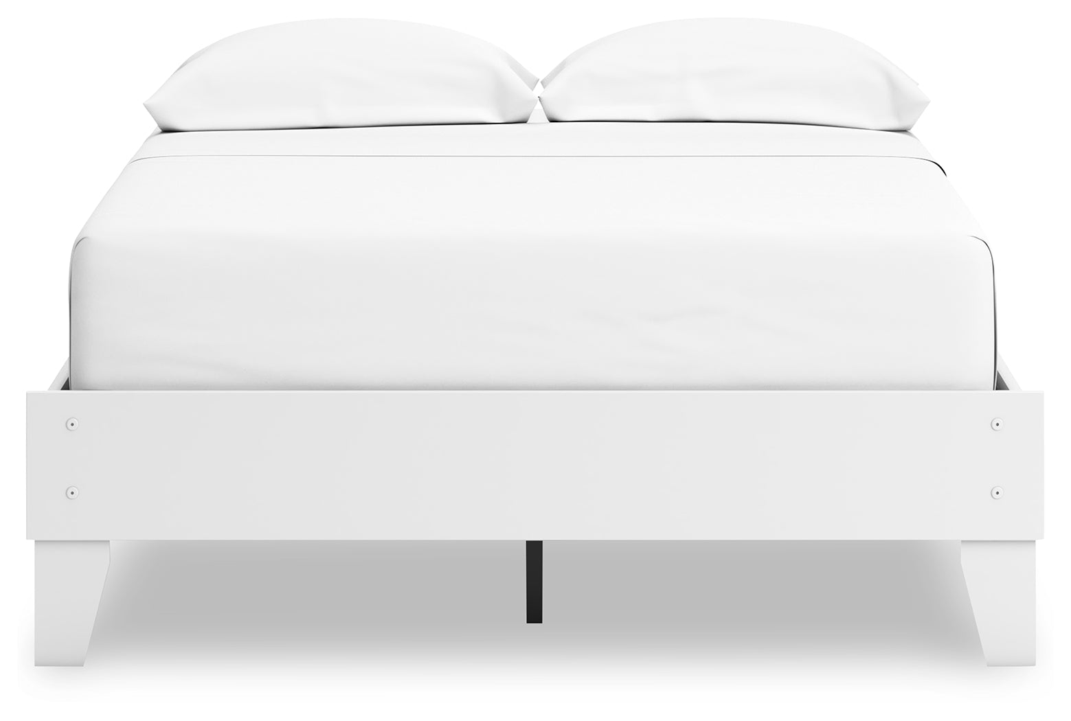 Hallityn Full Platform Bed with Dresser and Nightstand in White - PKG018817