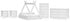 Hallityn Full Tent Bed with Dresser, Chest and 2 Nightstands in White - PKG019029