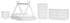 Hallityn Full Tent Bed with Dresser, Chest and Nightstand in White - PKG018827