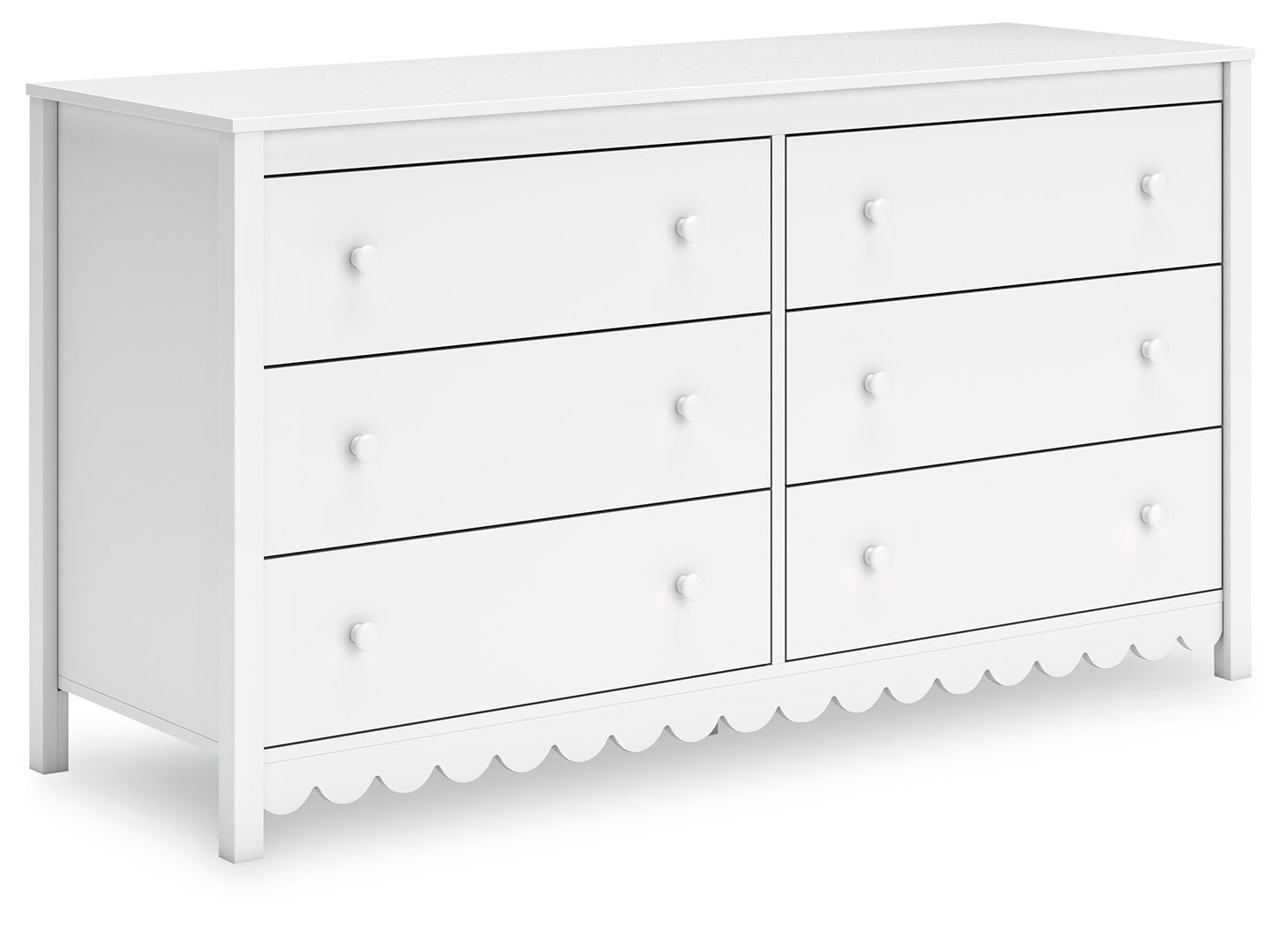 Hallityn Full Tent Bed with Dresser, Chest and Nightstand in White - PKG018827