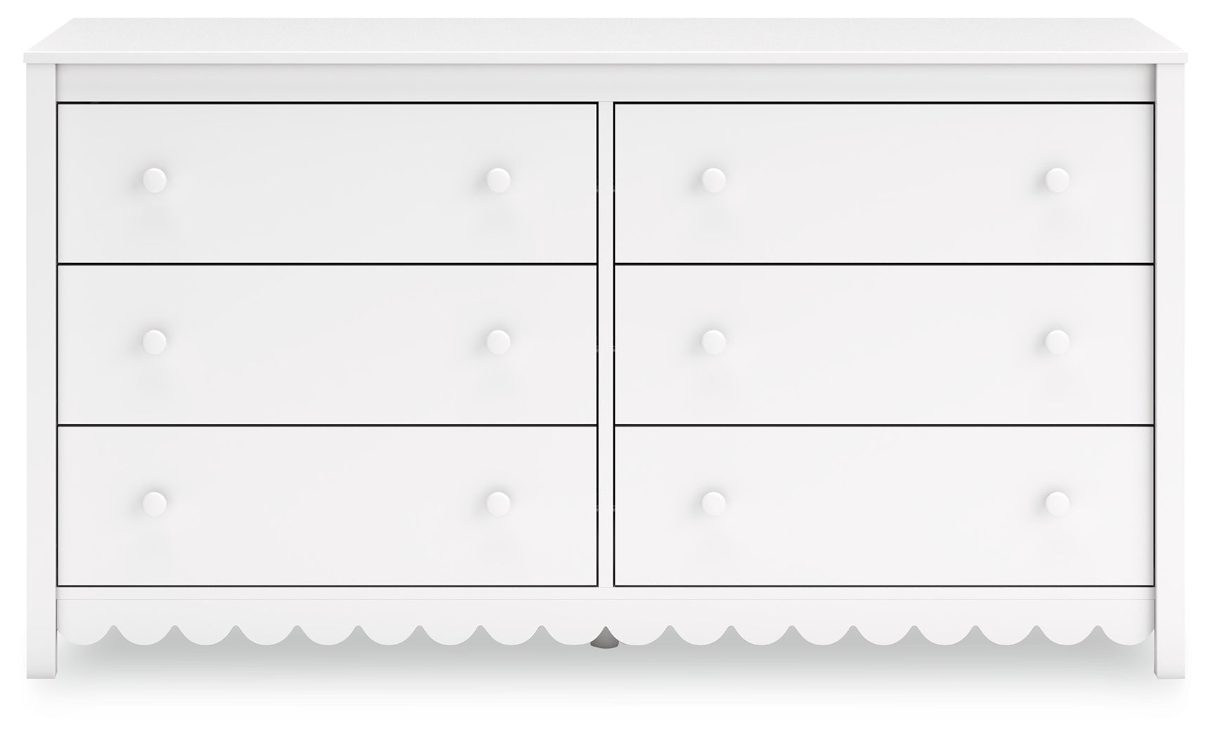 Hallityn Twin Platform Bed with Dresser, Chest and Nightstand in White - PKG018815