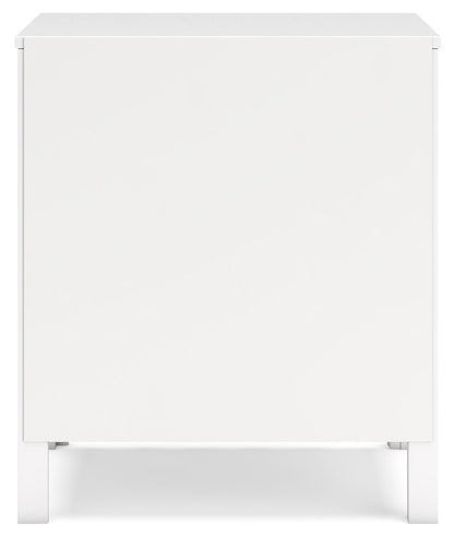 Hallityn Twin Tent Bed with Dresser and 2 Nightstands in White - PKG019026