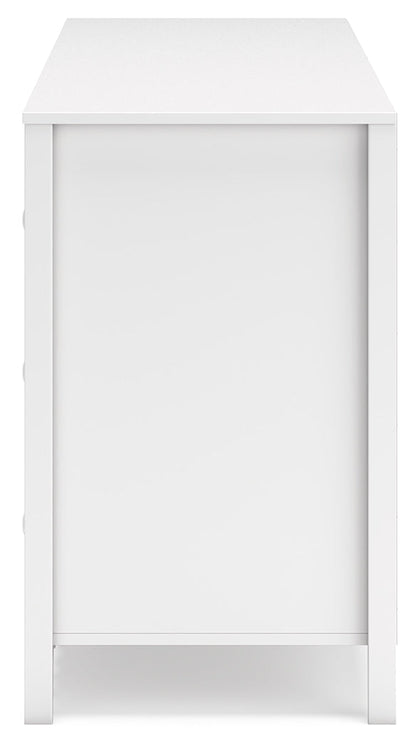 Hallityn Twin Tent Bed with Dresser, Chest and Nightstand in White - PKG018823