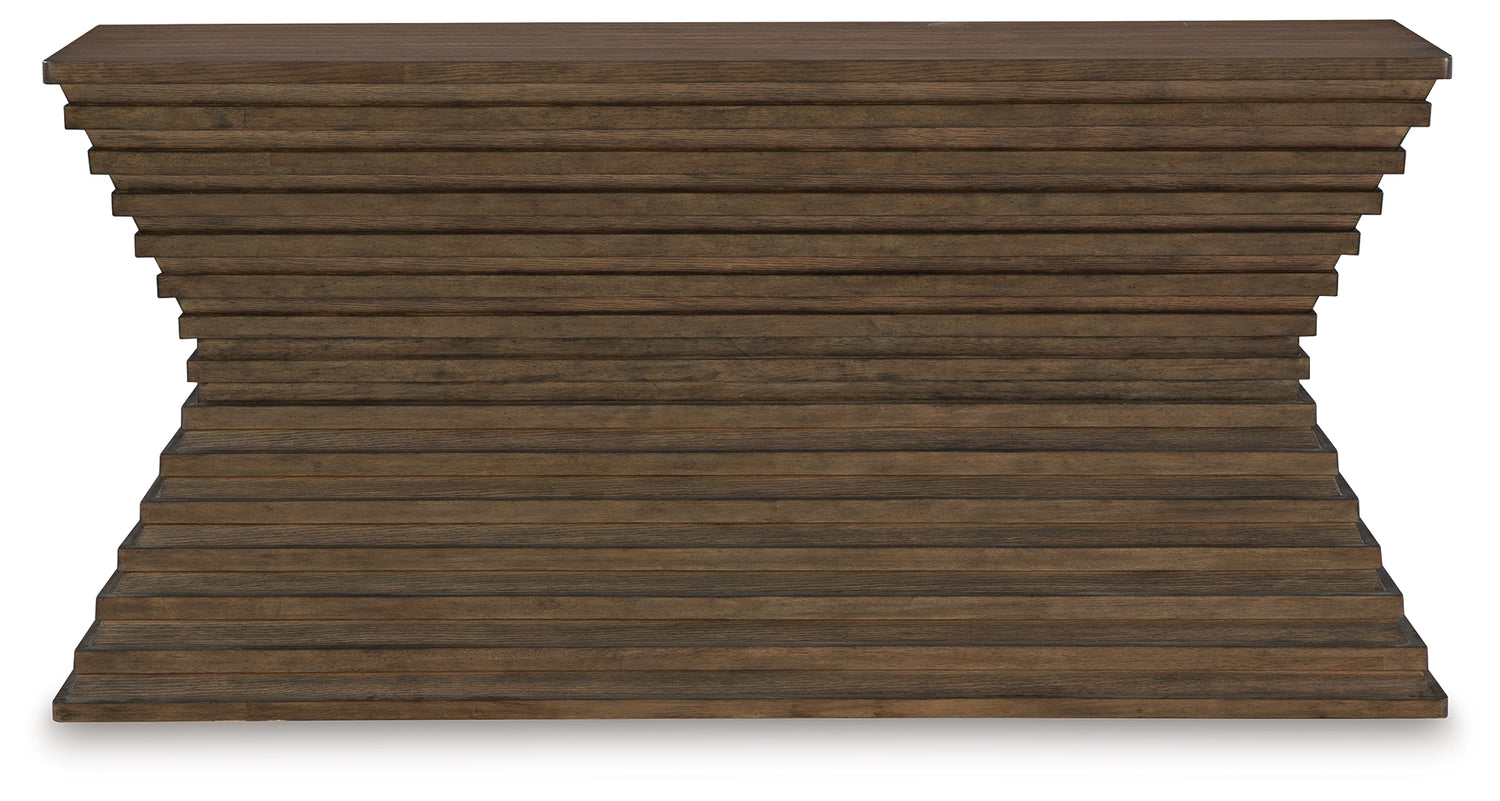 Hannodream Warm Brown Sofa Table - T821-4