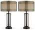 Hanswell Dark Brown Table Lamp (Set of 2) - L208294X2