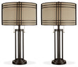 Hanswell Dark Brown Table Lamp (Set of 2) - L208294X2