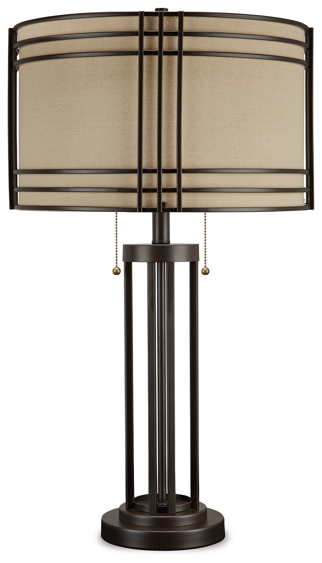 Hanswell Dark Brown Table Lamp (Set of 2) - L208294X2