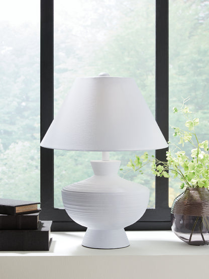 Harelwood White Table Lamp - L235934