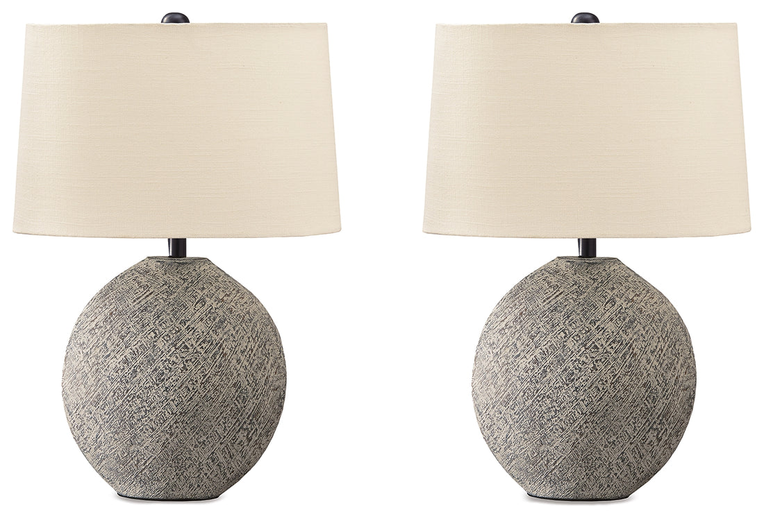 Harif Black Table Lamp (Set of 2) - L235624X2