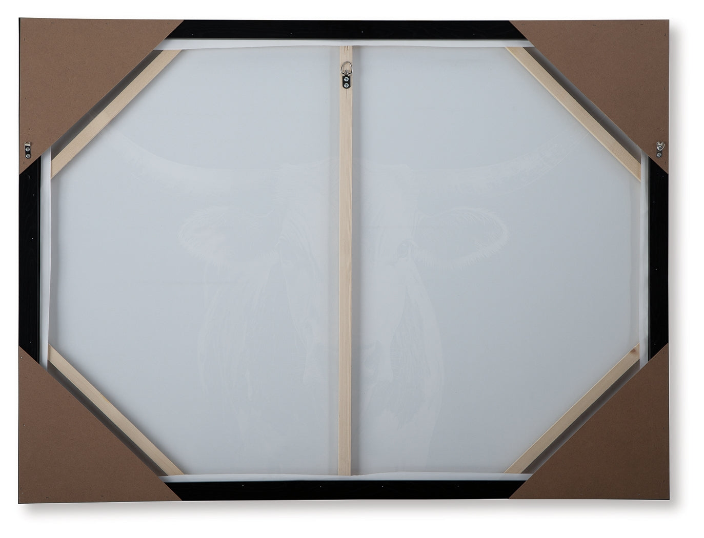 Harlandale Black/White/Brown Wall Art - A8000467