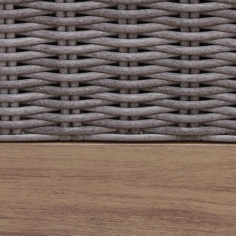 Harmony Headlands Natural/Gray Outdoor Sofa with Cushion - PCP428-838