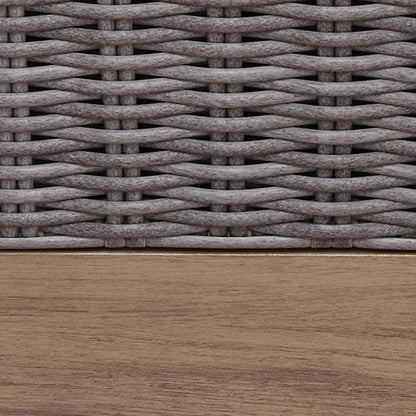 Harmony Headlands Natural/Gray Outdoor Sofa with Cushion - PCP428-838