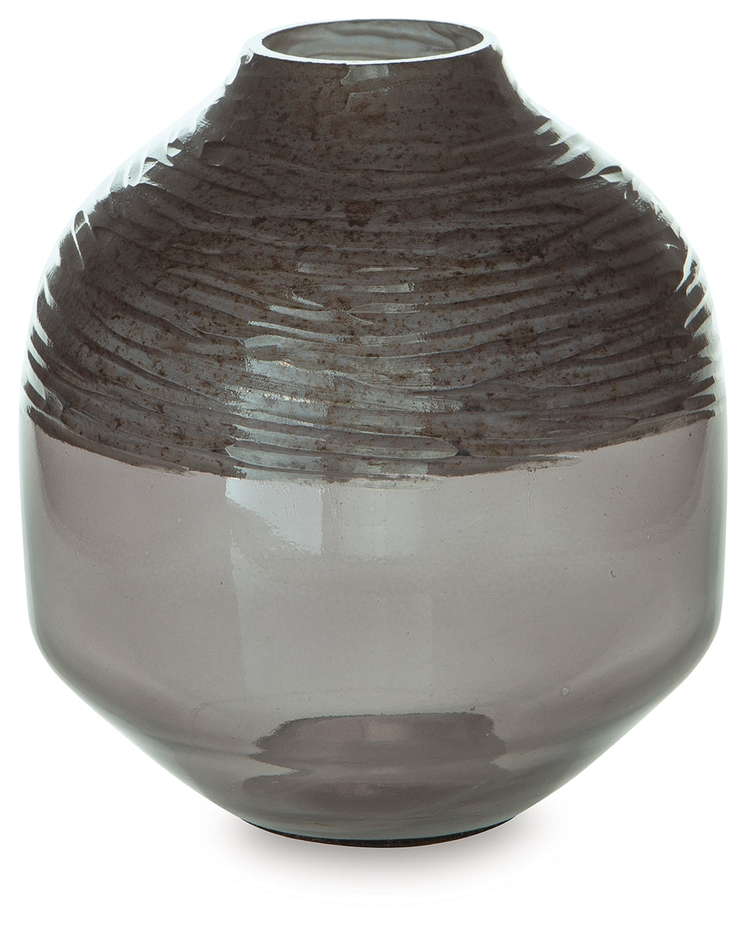 Harpwick Metallic Gray Vase - A2000725