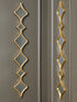 Harriswood Gold Finish Accent Mirror Set (Set of 2) - A8010354