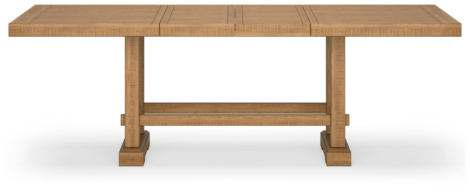 Havonplane Counter Height Dining Table, 6 Barstools and Bench - D773D5