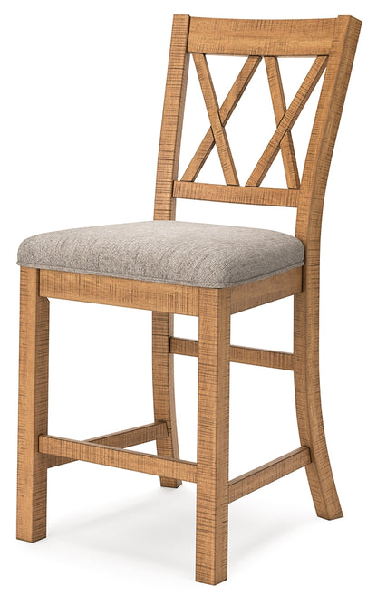 Havonplane Counter Height Dining Table and 10 Barstools - D773D3