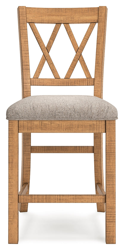 Havonplane Counter Height Dining Table and 10 Barstools - D773D3