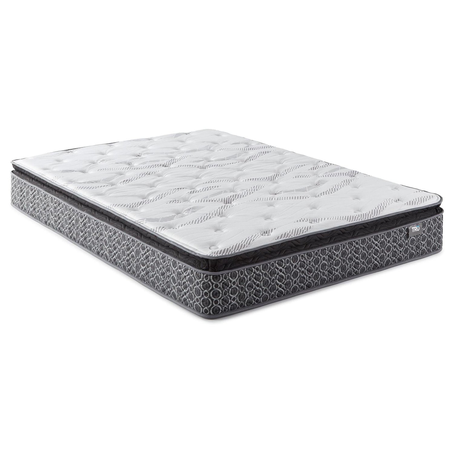 Hayes 11" Eastern King Pillow Top Foam Hybrid Mattress - 350362KE