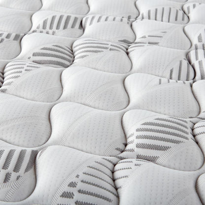 Hayes Full Firm Tight Top Hybrid Mattress White - 350170F