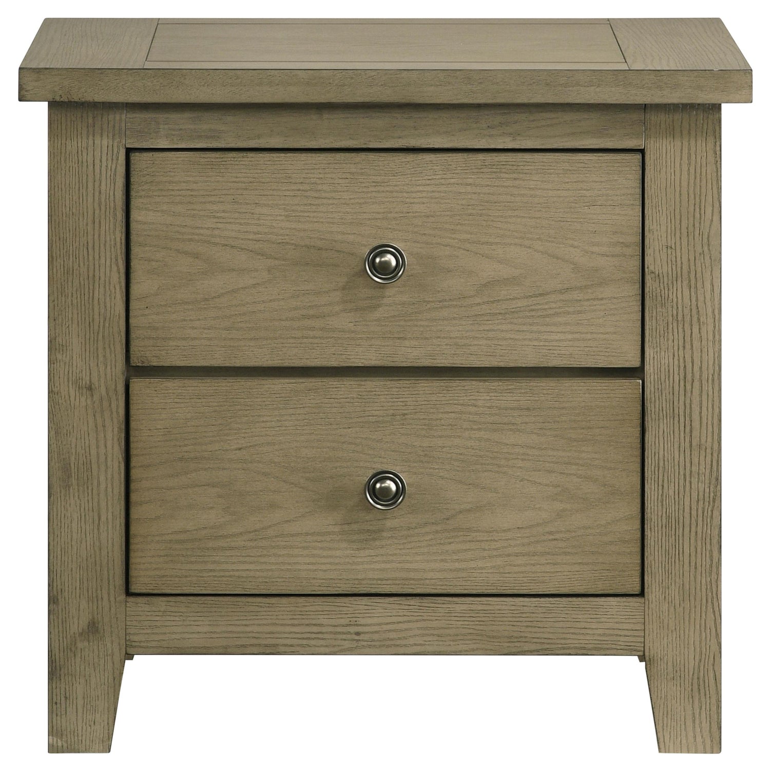 Hazlewood 2-drawer Nightstand Bedside Table Vineyard Oak - 207532