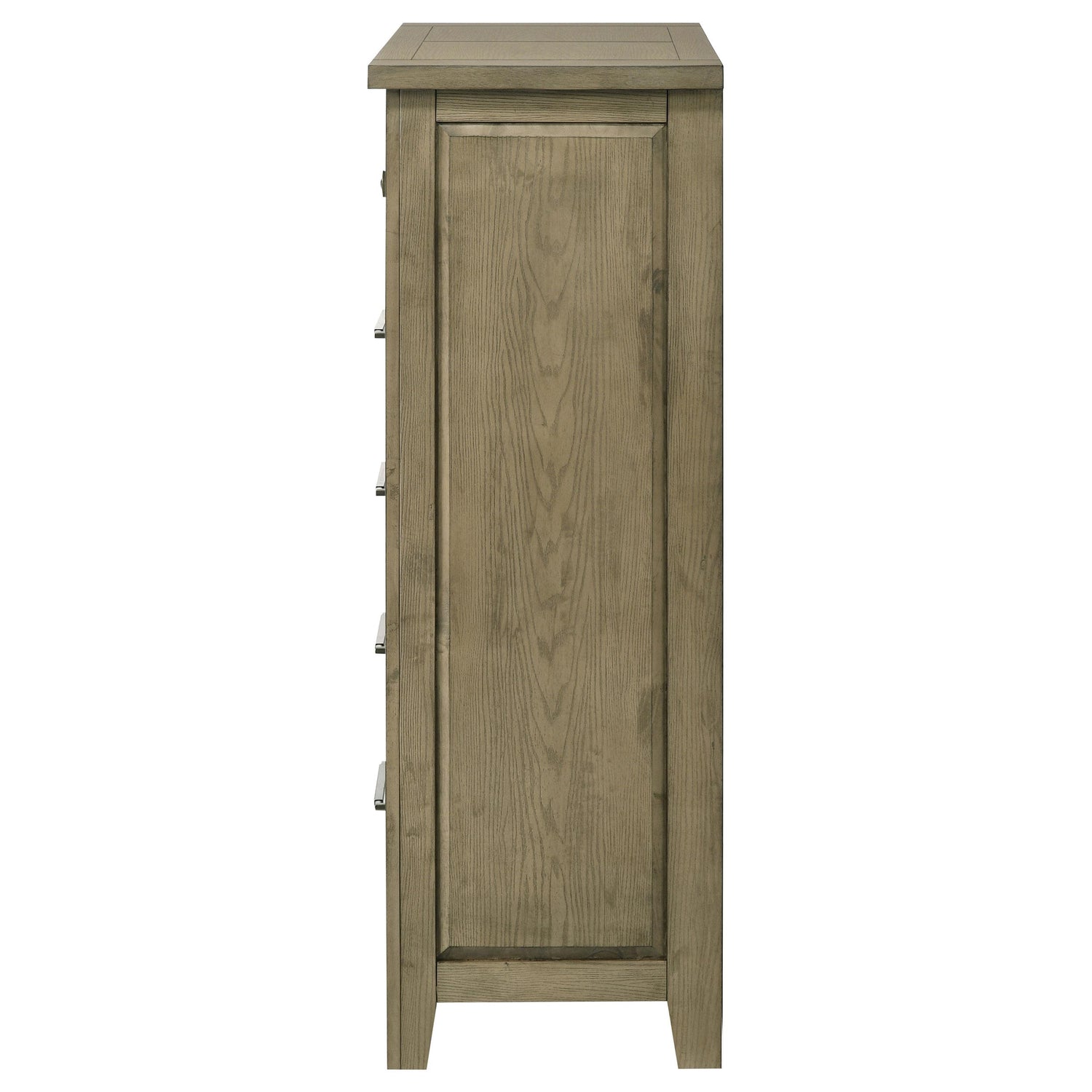 Hazlewood 5-drawer Bedroom Chest of Drawers Vineyard Oak - 207535