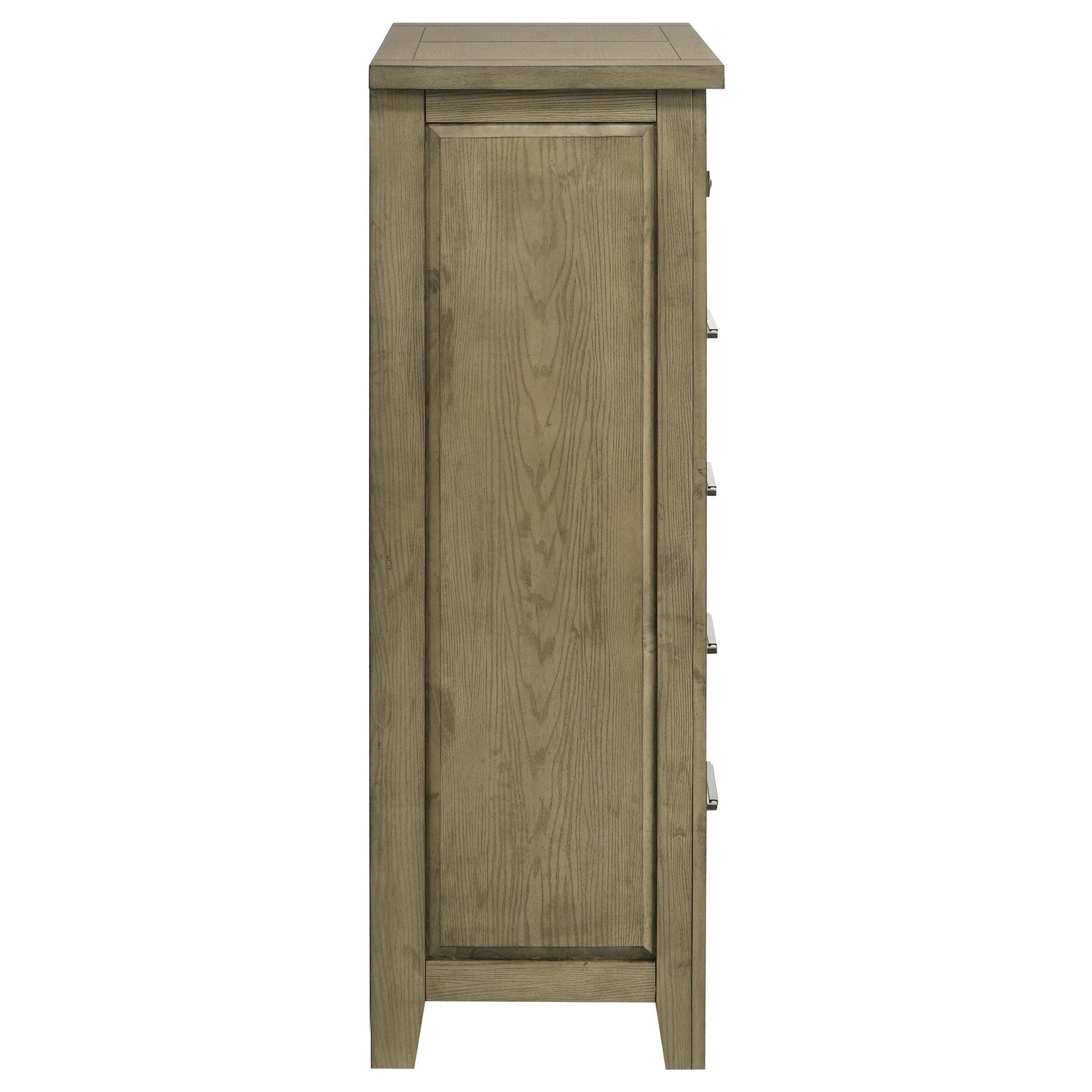 Hazlewood 5-drawer Bedroom Chest of Drawers Vineyard Oak - 207535