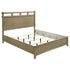 Hazlewood 59-inch Eastern King Panel Bed Vineyard Oak - 207531KE