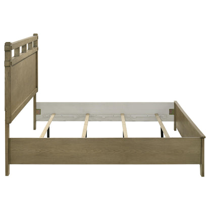 Hazlewood 59-inch Eastern King Panel Bed Vineyard Oak - 207531KE